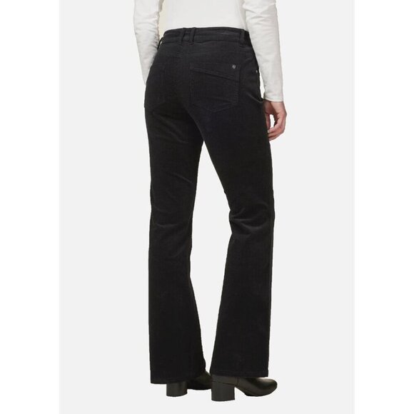 EQL by Kerrits Soft Stretch Corduroy Bootcut Pant Size 10 M Black - Picture 3 of 3